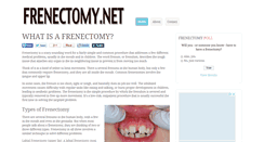 Desktop Screenshot of frenectomy.net